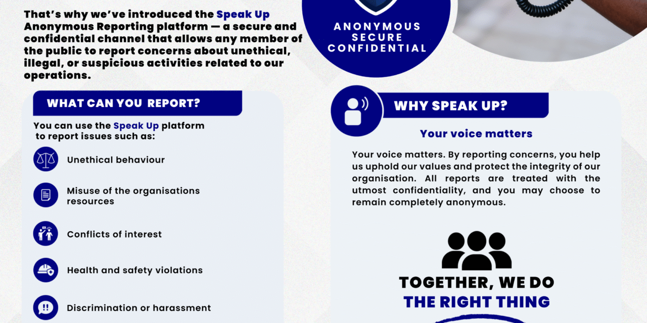 Legal Aid Botswana Introduces Speak Up Anonymous Reporting Platform