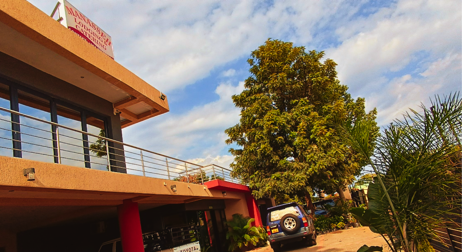 Manasseh Guest House property and entrance